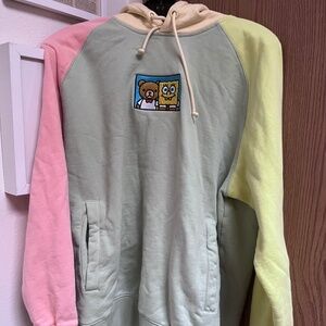 Teddy Fresh SpongeBob SquarePants Color Block Hoodie Medium
